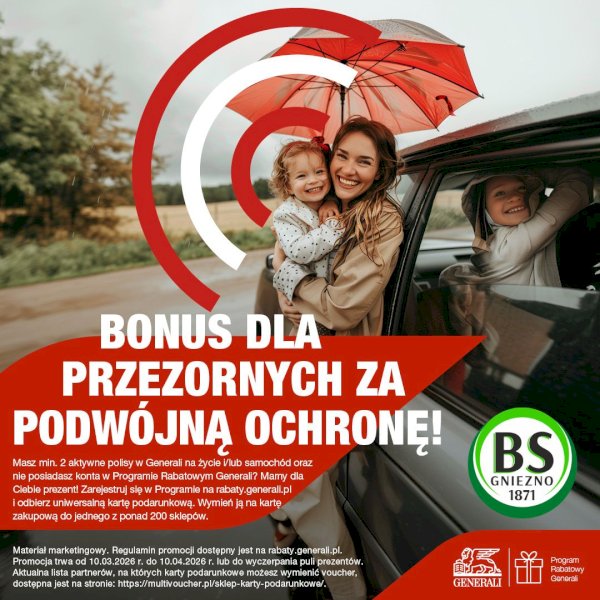 BONUS OD GENERALI